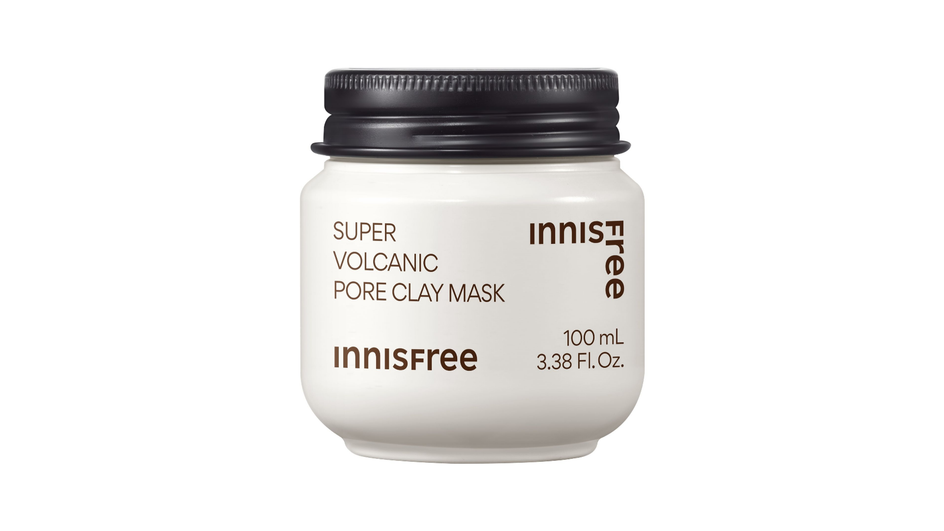 Очищающая маска для лица фирмы INNISFREE серия Super Volcanic Pore Clay Mask Очищающая маска для лица фирмы INNISFREE серия Super Volcanic Pore Clay Mask