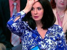 Екатерина Стриженова в программе «Время покажет»