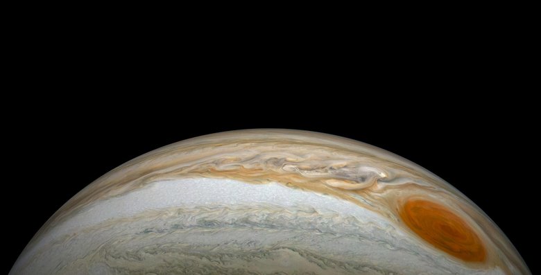 БКП на Юпитере. Фото: NASA
