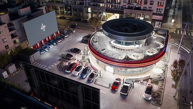 Ресторан Tesla Diner Ресторан Tesla Diner
