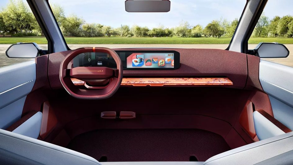 Kia EV2: бюджетный электрический кроссовер с салоном-трансформером Kia EV2: бюджетный электрический кроссовер с салоном-трансформером