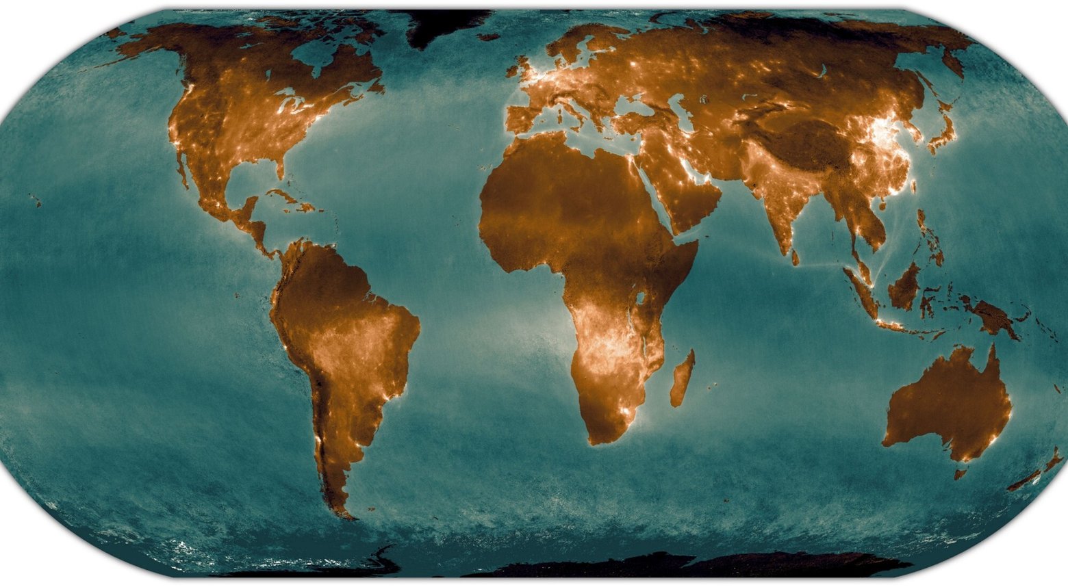 Карта световой загрязненности