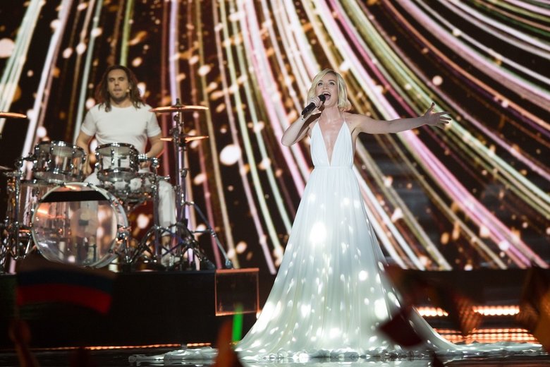 Полина Гагарина вышла в финал песенного конкурса «Евровидение»