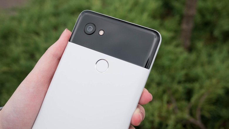 Pixel 2 XL (2017) в руках пользователя