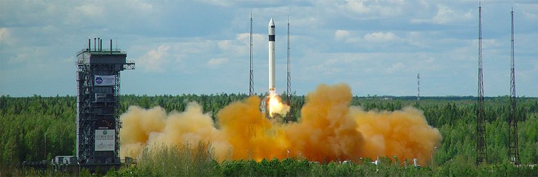 Пуск ракеты-носителя «Рокот». Фото: Роскосмос