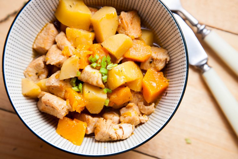 Индейка с овощами Индейка с овощами