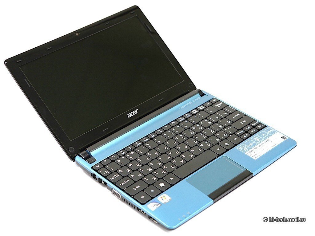 Acer Aspire One: простые и недорогие мобильные компьютеры - Hi-Tech Mail.ru