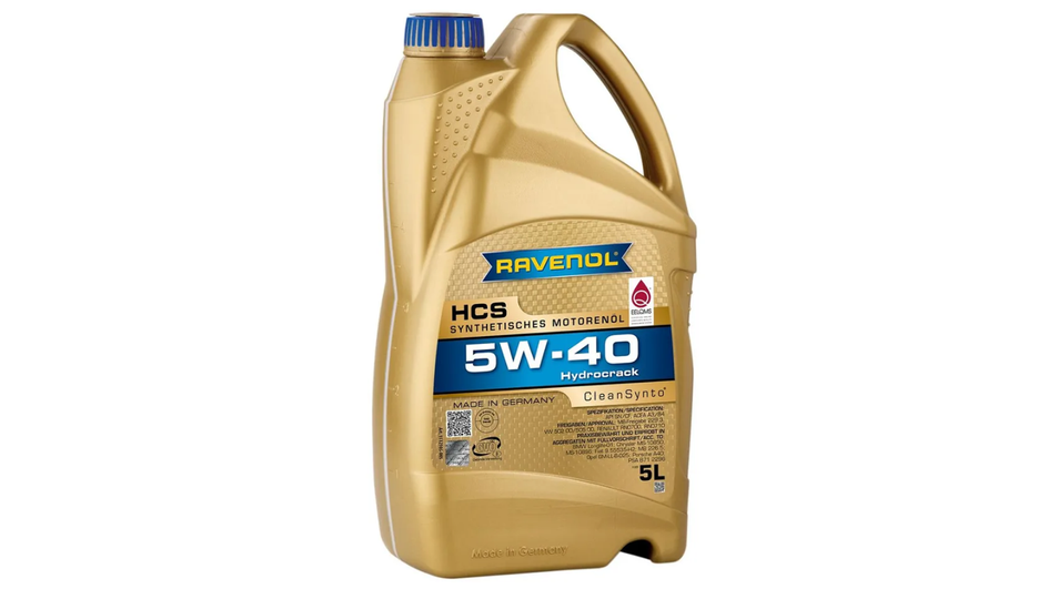 Масло RAVENOL HCS 5W-40 Масло RAVENOL HCS 5W-40