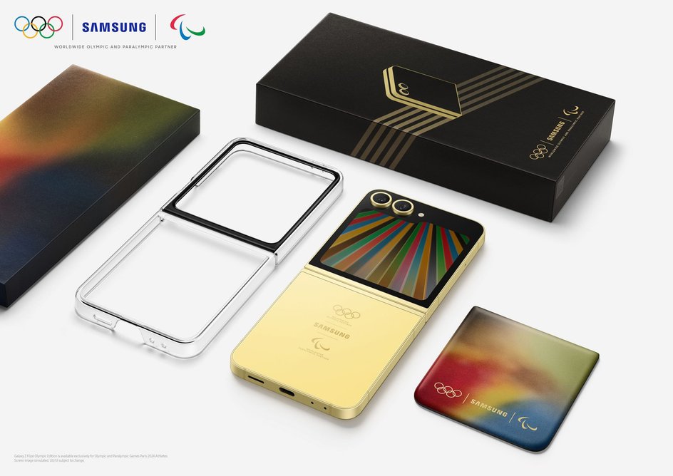 Полный комплект Samsung Galaxy Z Flip6 Olympic Edition