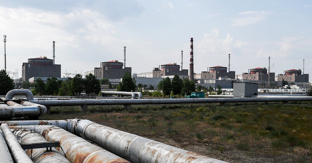 Беспилотник атаковал группу сотрудников Запорожской АЭС