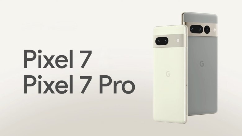Pixel 7 и Pixel 7 Pro на одном фото: Источник: YouTube