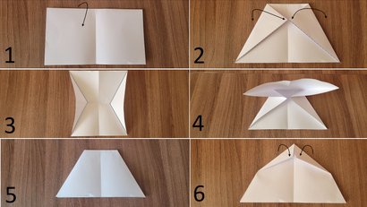 Пошаговая инструкция для изготовления бумажного самолета-истребителя