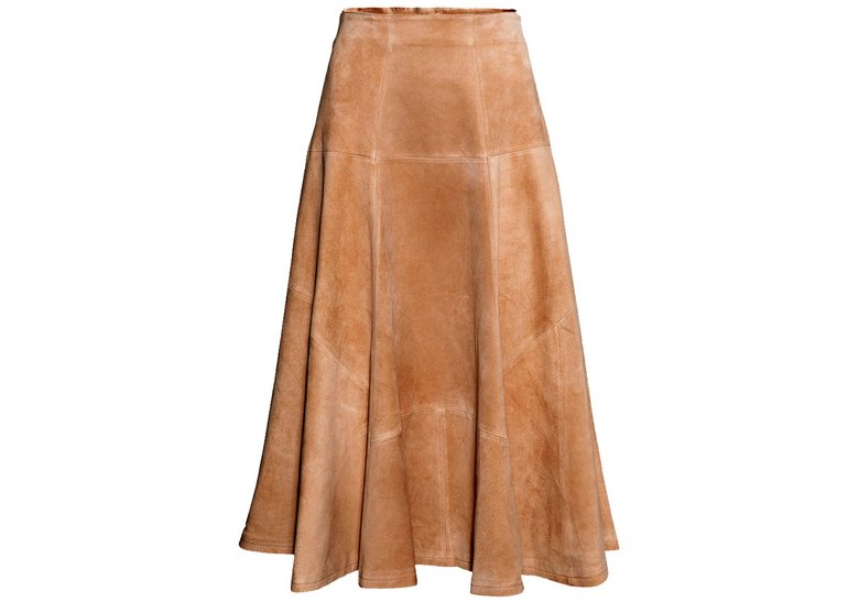 Замшевая юбка — H&M, 3900 руб.