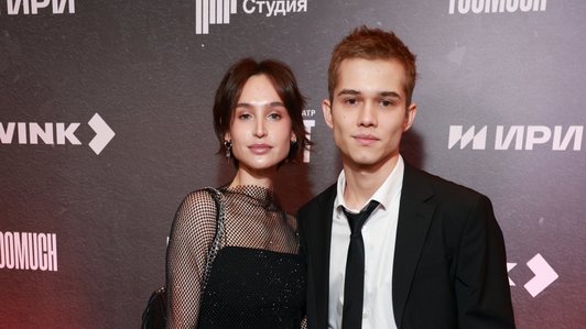 Рузиль Минекаев с женой