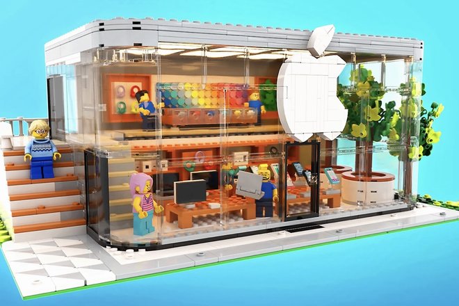 В сети показали LEGO-набор для фанатов Apple