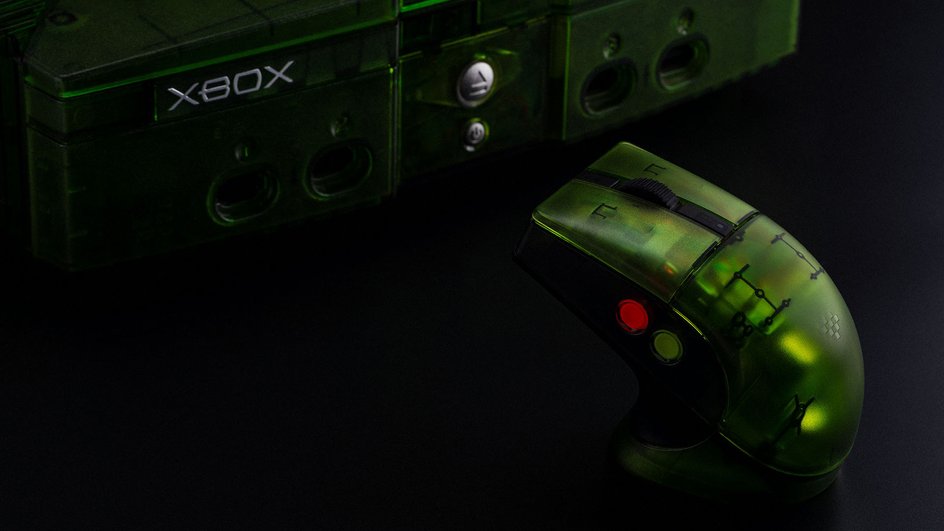 Retro R8 Mouse — Xbox Edition