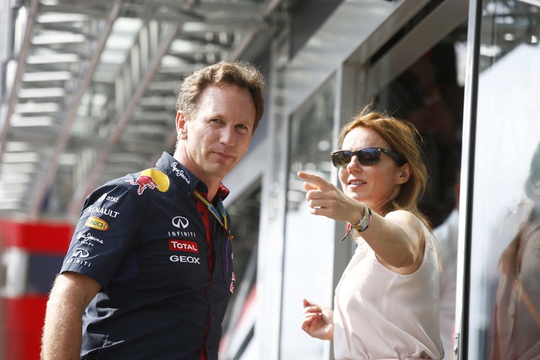 Жених Джерри Холлиуэл — руководитель команды «Формулы-1» Red Bull Racing