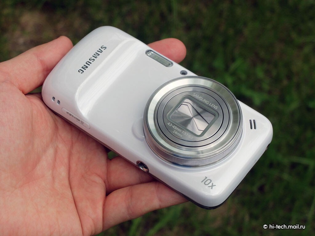 Обзор Samsung Galaxy S4 Zoom (SM-C101): самый мощный камерофон - Hi-Tech  Mail.ru