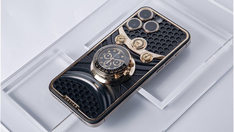 Так выглядит iPhone (версия Rolex Daytona). Фото: Caviar