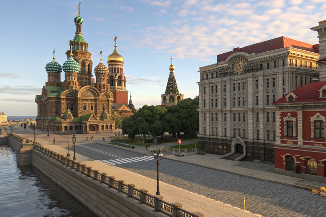 В Minecraft строят Россию в масштабе 1:1 — готовы Москва, Питер и Казань В Minecraft строят Россию в масштабе 1:1 — готовы Москва, Питер и Казань