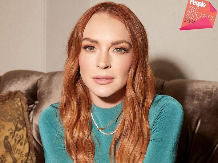 Линдси Лохан в журнале «Beautiful Issue of People» Линдси Лохан в журнале «Beautiful Issue of People»