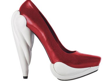 Slide image for gallery: 221 | Сложные формы от Miu Miu: обувь из коллекции осень-зима 2008/09