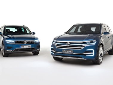 slide image for gallery: 22294 | Новый Volkswagen Touareg: 5 самых важных фактов. Экстерьер