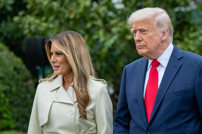 Мелания и Дональд Трамп