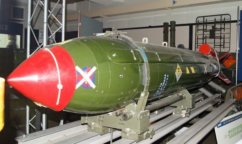 Ядерная ракета WE117B, разработанная Великобританией в 1960-х годах. Фото: timesofisrael.com