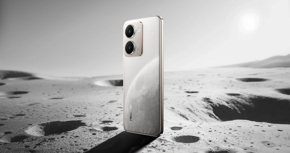 realme P3 Ultra на Луне realme P3 Ultra на Луне