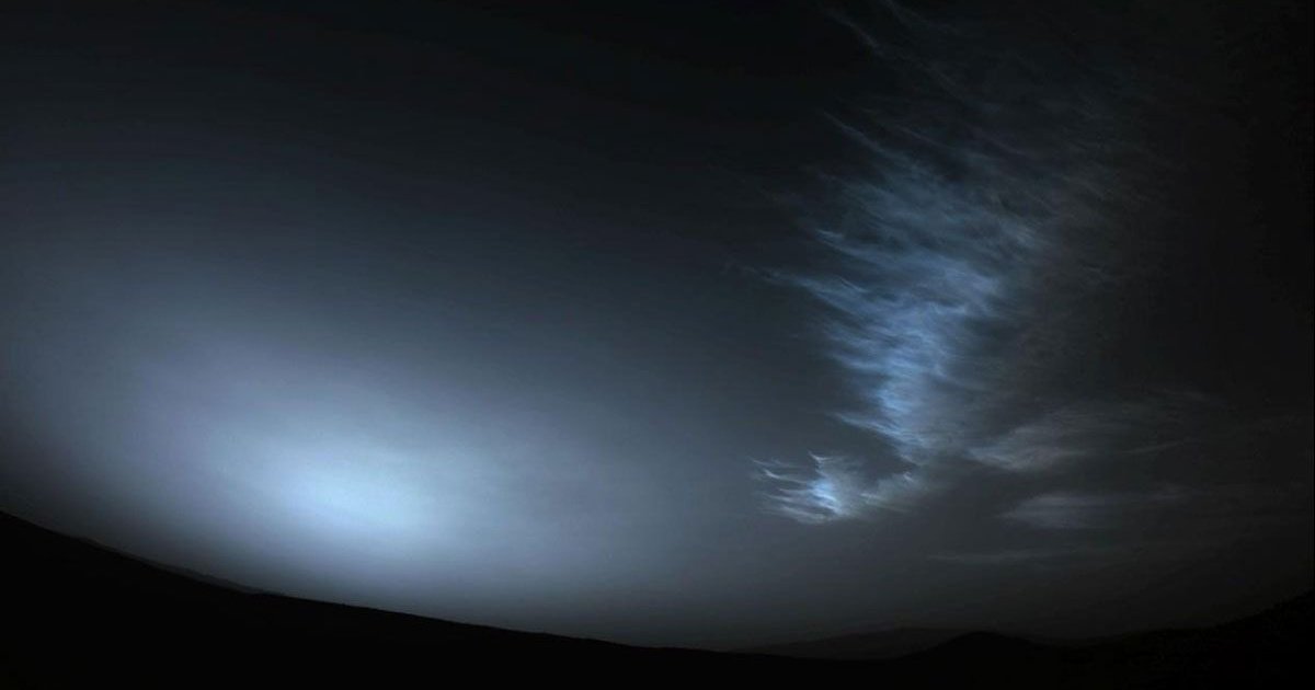 Внеземное зрелище: в&nbsp;сети показали дрейфующие облака Марса