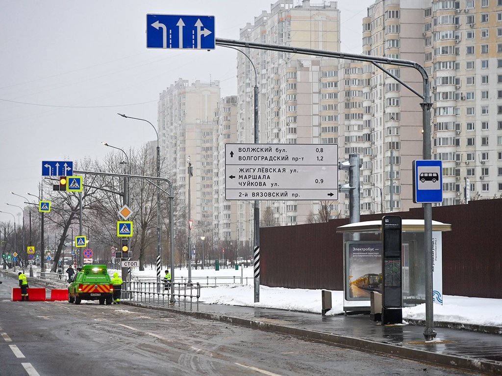 Собянин открыл дорогу-связку между Волгоградским и Рязанским проспектами -  Новости Mail.ru