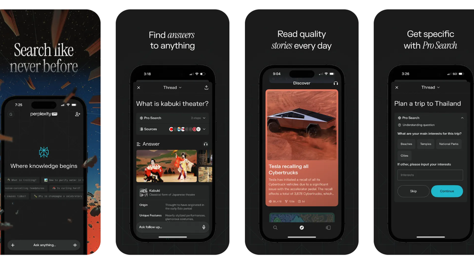 особенности Perplexity на iOS особенности Perplexity на iOS