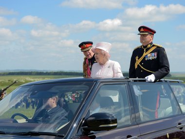 The Queen Celebrates 300 Years Of The Royal Artillery