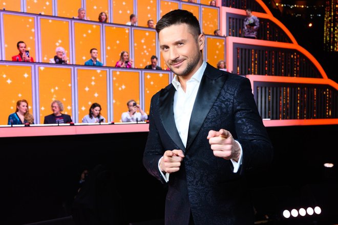 Сергей Лазарев на съемках шоу «Ну-ка, все вместе!»