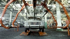 ВАЗ-2101 на конвейере в Тольятти