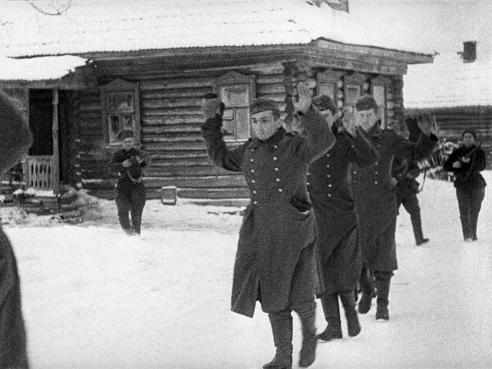 Кадр из фильма «Разгром немецких войск под Москвой» Кадр из фильма «Разгром немецких войск под Москвой»