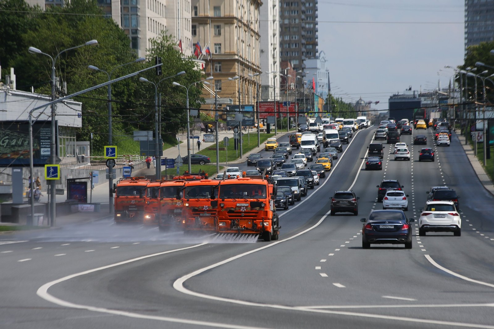 Могут ли оштрафовать за обгон поливальной машины