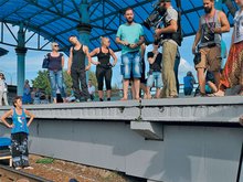 Съемки сериала «По ту сторону смерти» Съемки сериала «По ту сторону смерти»
