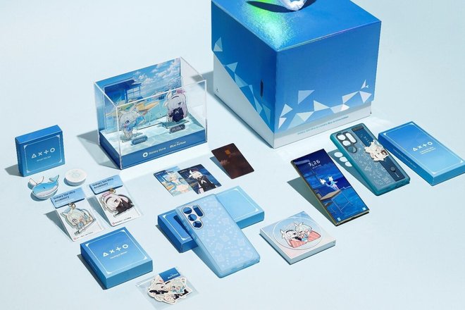 Набор Samsung Galaxy S24 Ultra Blue Archive Edition