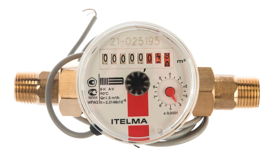 Счетчик для воды ITELMA WFW24.D080-0-R-L-10-IP54 Геркон Счетчик для воды ITELMA WFW24.D080-0-R-L-10-IP54 Геркон