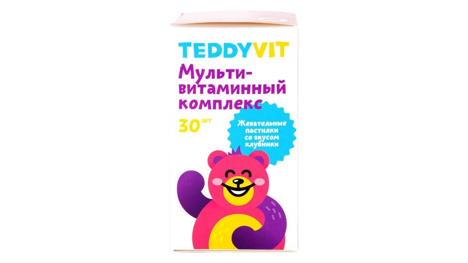 Витамины для детей TeddyVit Витаминный комплекс Витамины для детей TeddyVit Витаминный комплекс