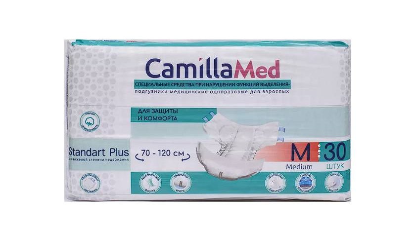 Подгузники для взрослых CamillaMed Standart + Подгузники для взрослых CamillaMed Standart +
