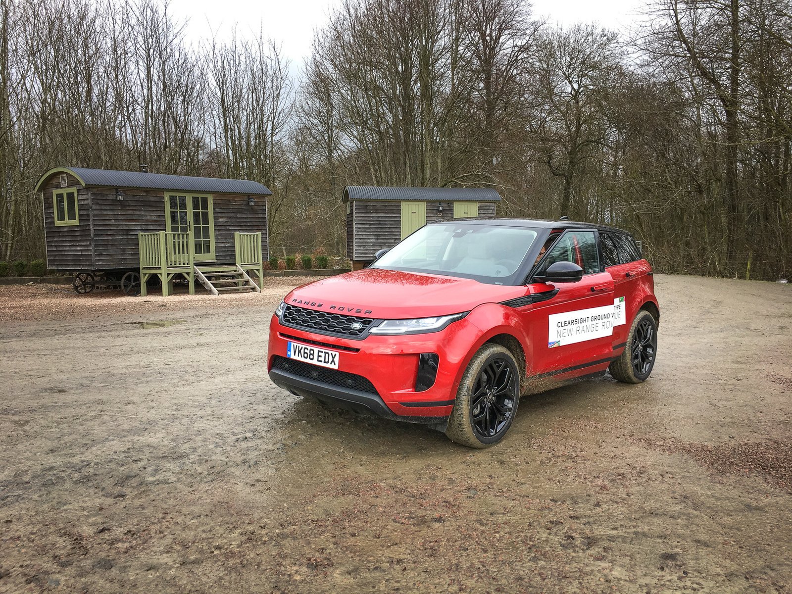 Новый Range Rover Evoque на бездорожье: первые впечатления