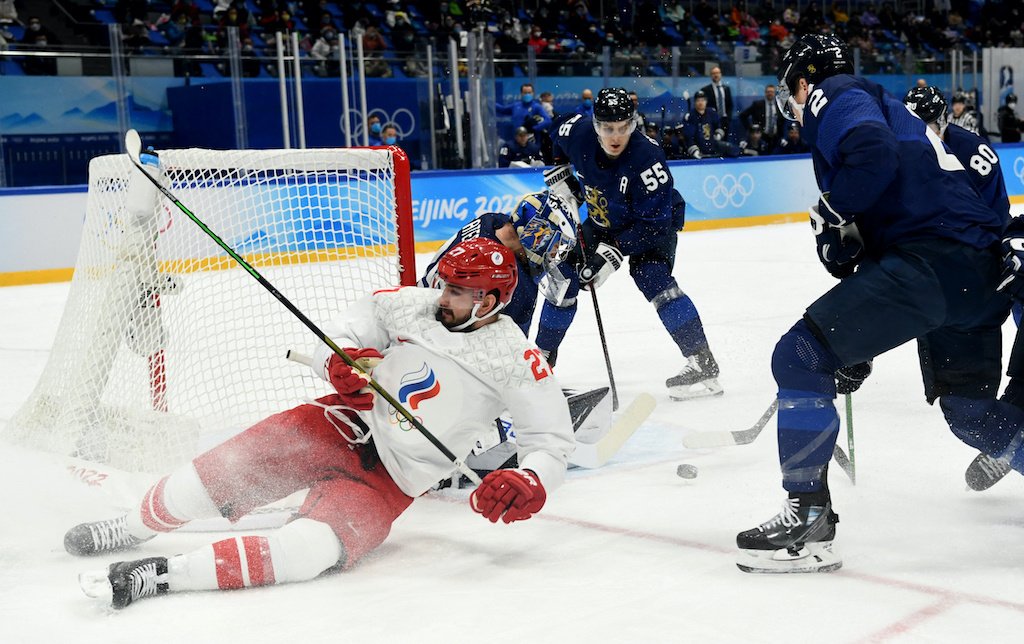 Сборная России по хоккею установила антирекорд по броскам в финальных матчах Олимпиады