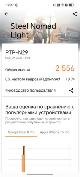 бенч Honor Magic 7 Pro бенч Honor Magic 7 Pro