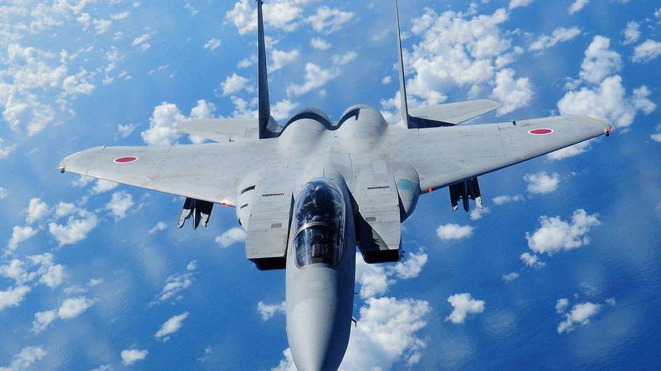 САмолет-истребитель F-15J находится на вооружении ВВС Японии