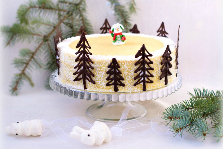 Старый Новый год: 5 рецептов красивых праздничных тортов