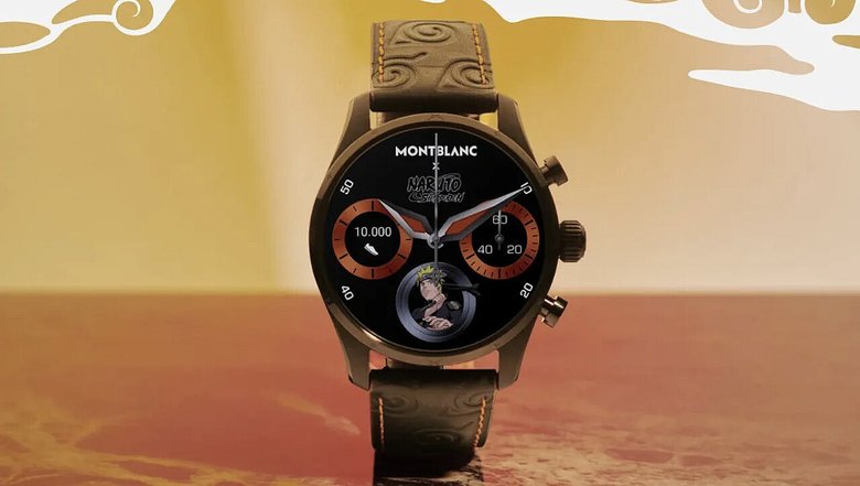 Дизайн Summit 3 Smartwatch x Naruto. Фото: Montblanc