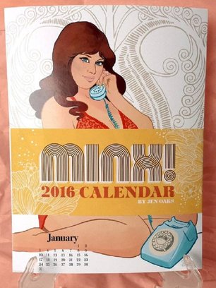 Slide image for gallery: 5971 | Художница назвала свой календарь «Минкс!»